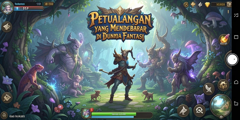 Gameplay 47F yang menarik dengan lingkungan petualangan yang luas.