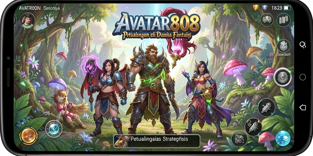 Tampilan menarik dari gameplay AVATAR808 yang mendebarkan.