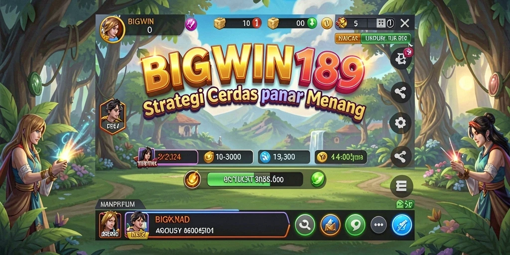 Tangkapan layar utama menampilkan momen mendebarkan dalam gameplay Strategy.