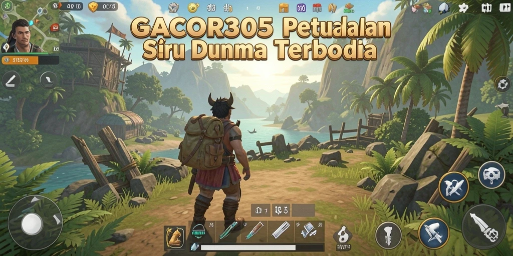 Screenshot GACOR305 memperlihatkan gameplay Open World yang mendebarkan.