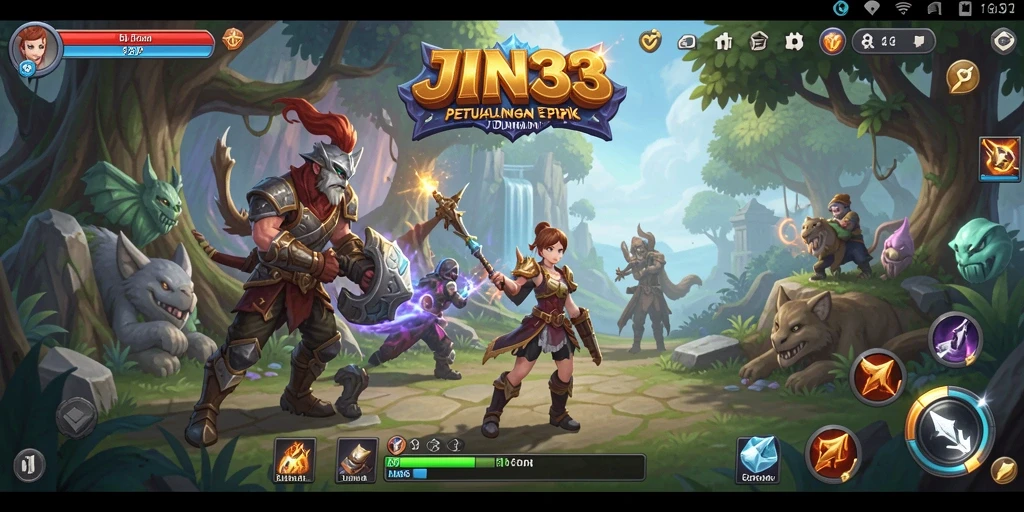 Gameplay RPG menakjubkan dengan grafik yang memukau.