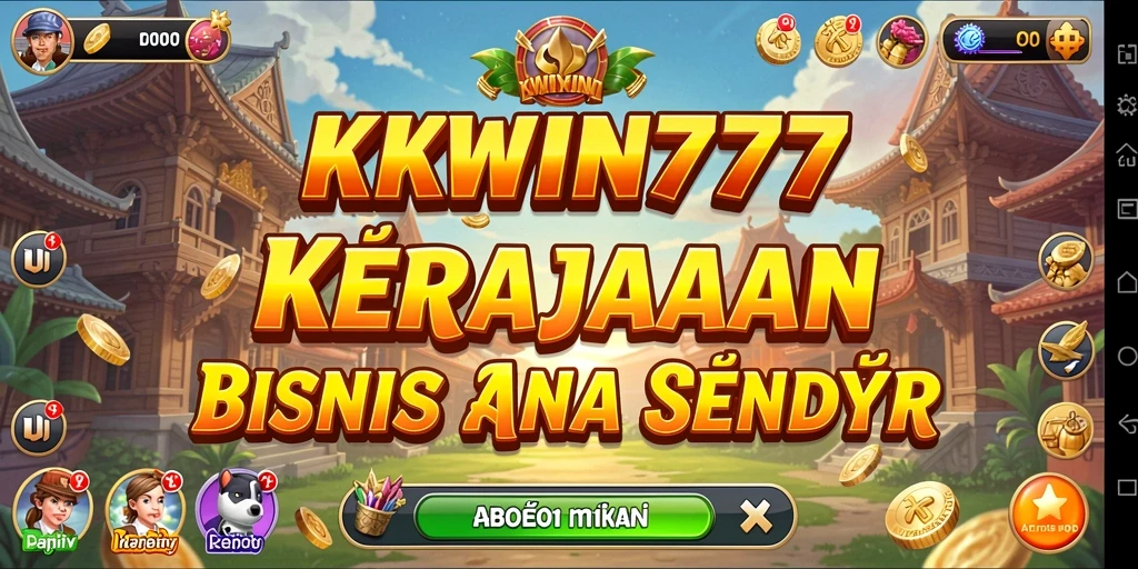 Tampilan gameplay seru dalam KKWIN777 yang penuh strategi Tycoon.