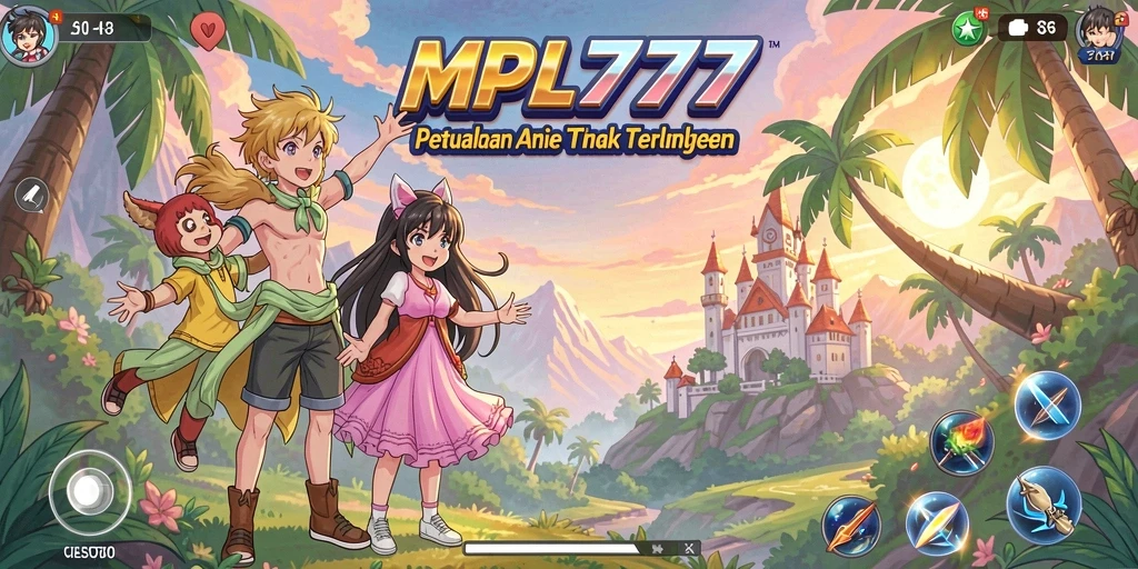 Tampilan gameplay MPL777 yang memukau dengan karakter Anime yang menarik.