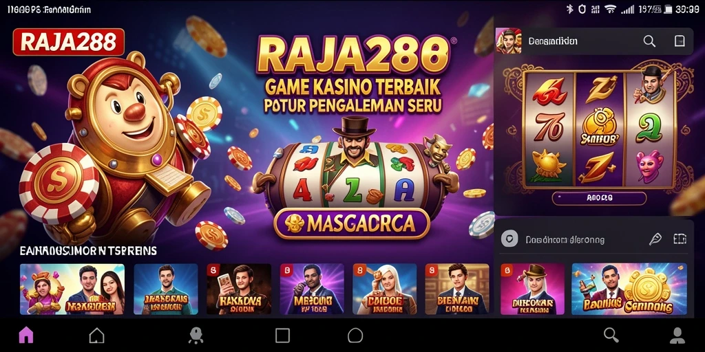 Tampilan gameplay RAJA288 yang memukau dan seru.